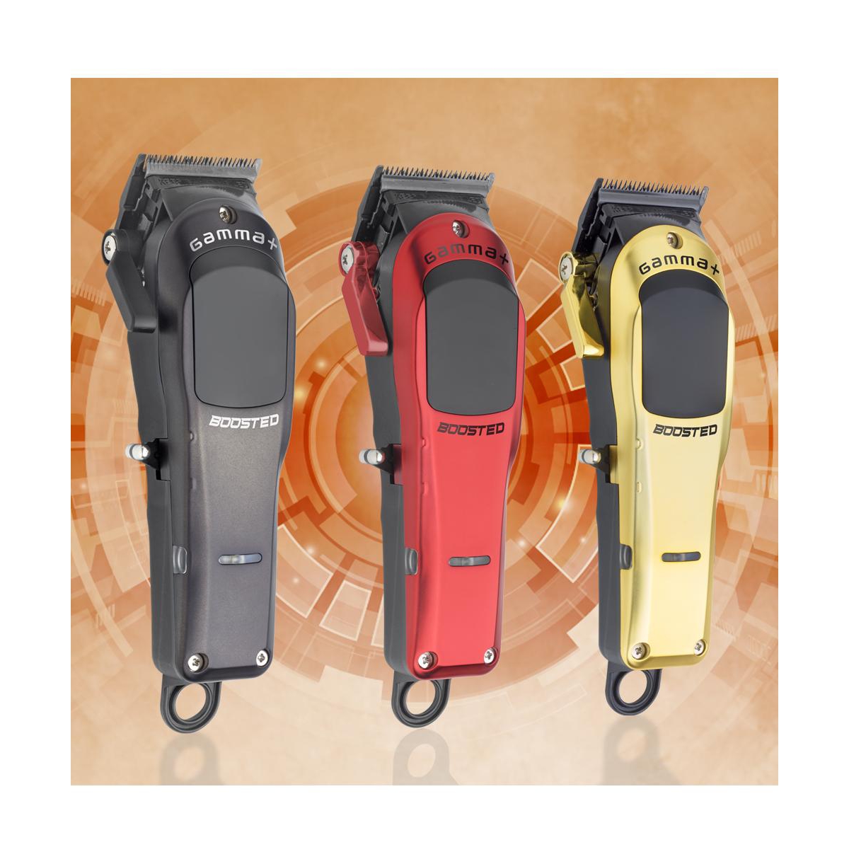 Gamma+ Boosted Professional Super Torque Motor Modular Cordless Hair Clipper In Black