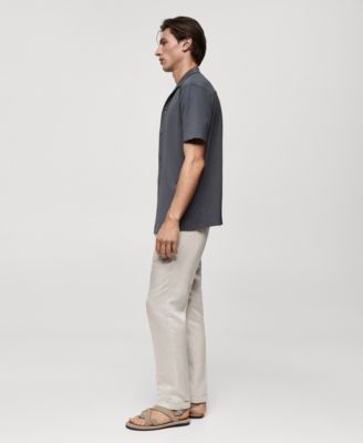 Men's Linen Drawstring Pants