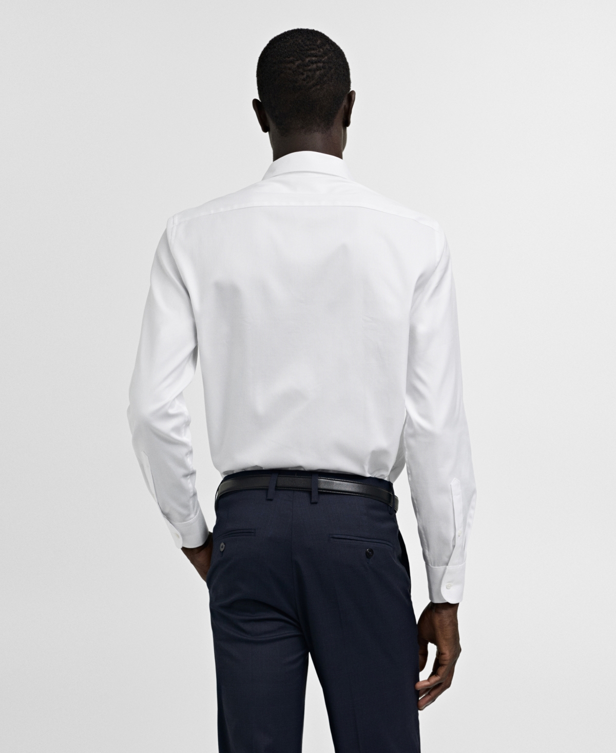 Mango Men's Structured Dress Shirt