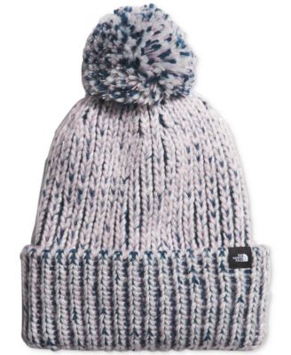 The North Face - Big Kids Cozy Chunky-Knit Fleece-Lined Pom-Pom Beanie