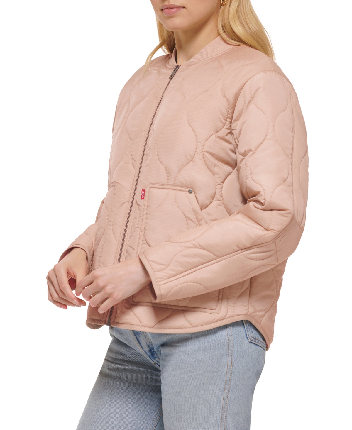 Levi s Trendy Women s Onion Quilted Liner Jacket Frappe Smart Closet
