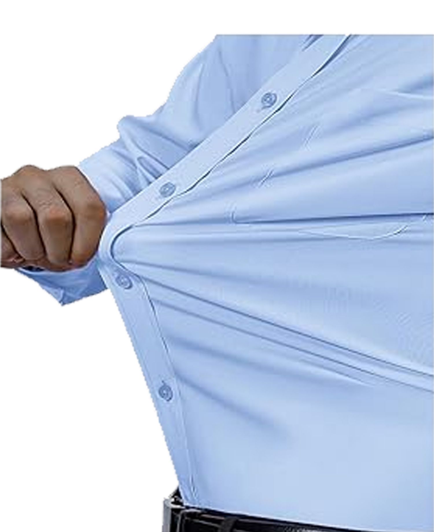 Men's Long Sleeve Classic Dress Shirt- 3 Pack