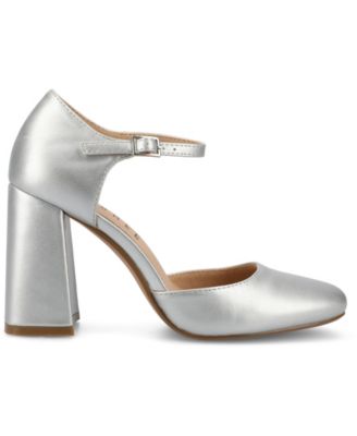 Women's Hesster Block Heel Ankle Strap Pumps