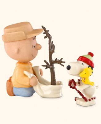 Snoopy & A Charlie Brown Christmas Peanuts 5 Pc. Figurine Set