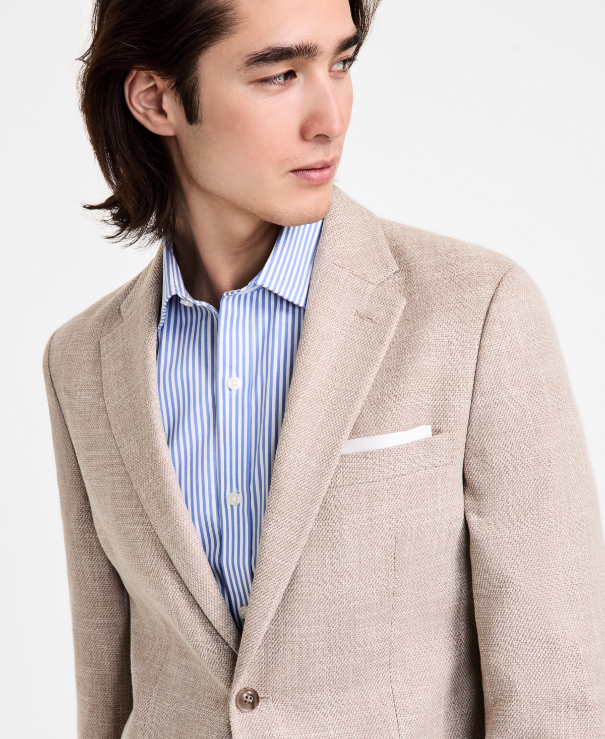 Tommy Hilfiger Men's Modern-fit Sport Coat In Tan