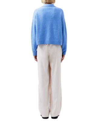 Women's Vhari Collared Long-Sleeve Sweater 