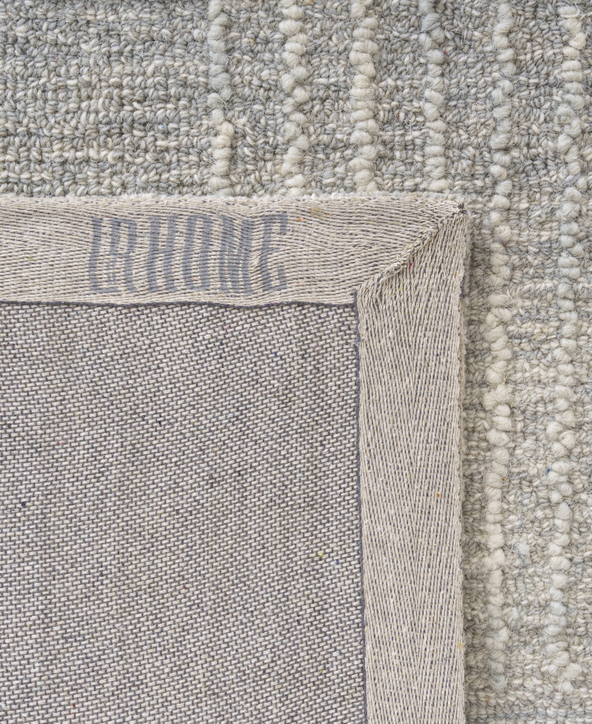 Lr Home Hadley 2'x3' Area Rug In Gray Ivory