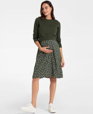 Seraphine Women's 2 in 1 Maternity and Nursing Dress - Macy's
