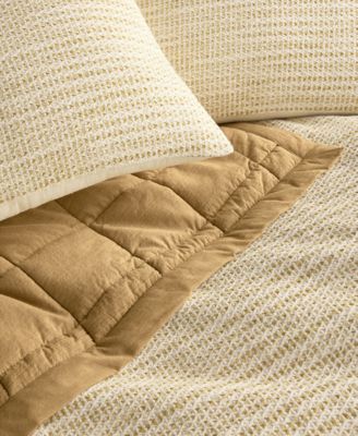 Basketweave Geo 3-Pc. Comforter Set, Full/Queen, Exclusively at Macy’s