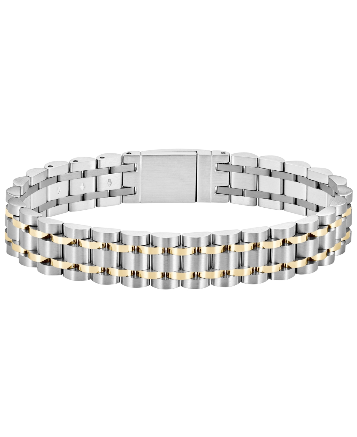 Hugo Boss Men's Owan Two-tone Stainless-steel Bracelet In Two-tone