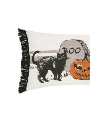 Trick Or Treat Halloween Printed Small/Petite Accent Pillow, 10" x 20"