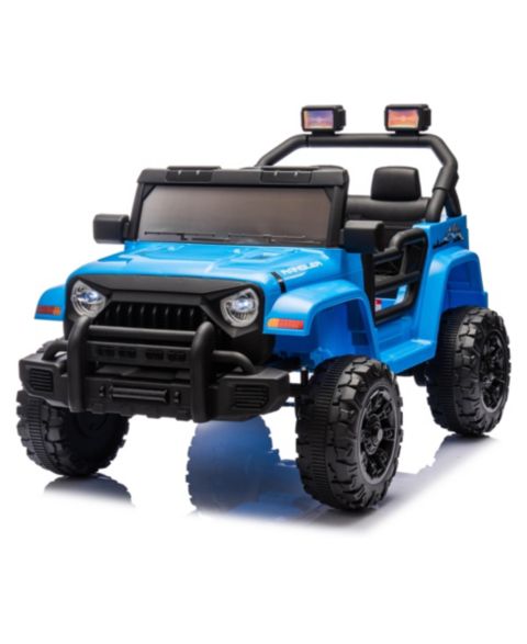 Детская игрушка Streamdale Furniture 12V Kids Electric Ride-On Car with Remote Control and Four-Wheel Suspension, 3–8 лет, цвет: Синий