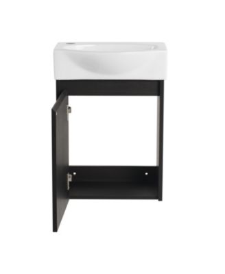 Streamdale 16" Compact Bathroom Vanity Space-Saving Solution for Small Spaces