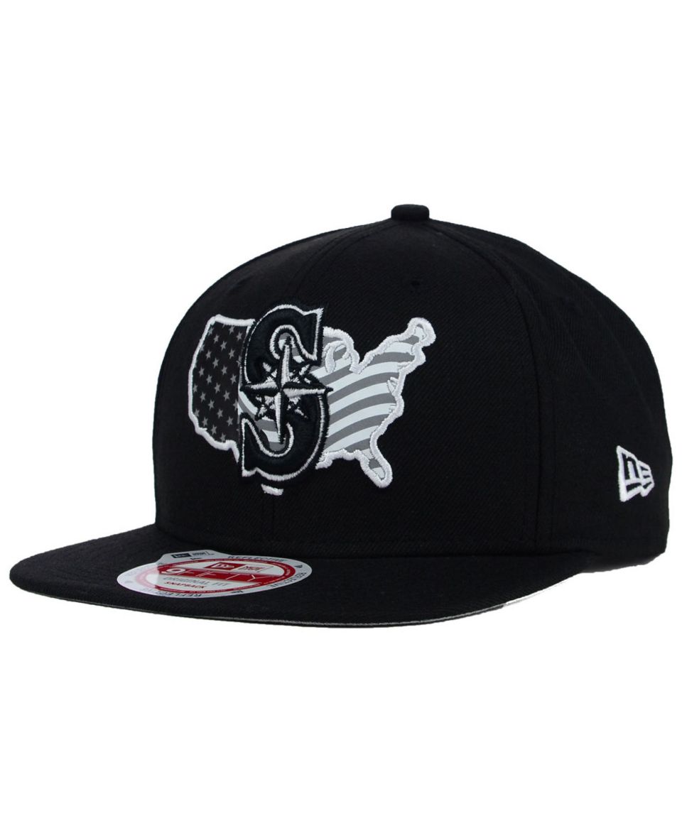 New Era Seattle Mariners USA Reflective 9FIFTY Snapback Cap