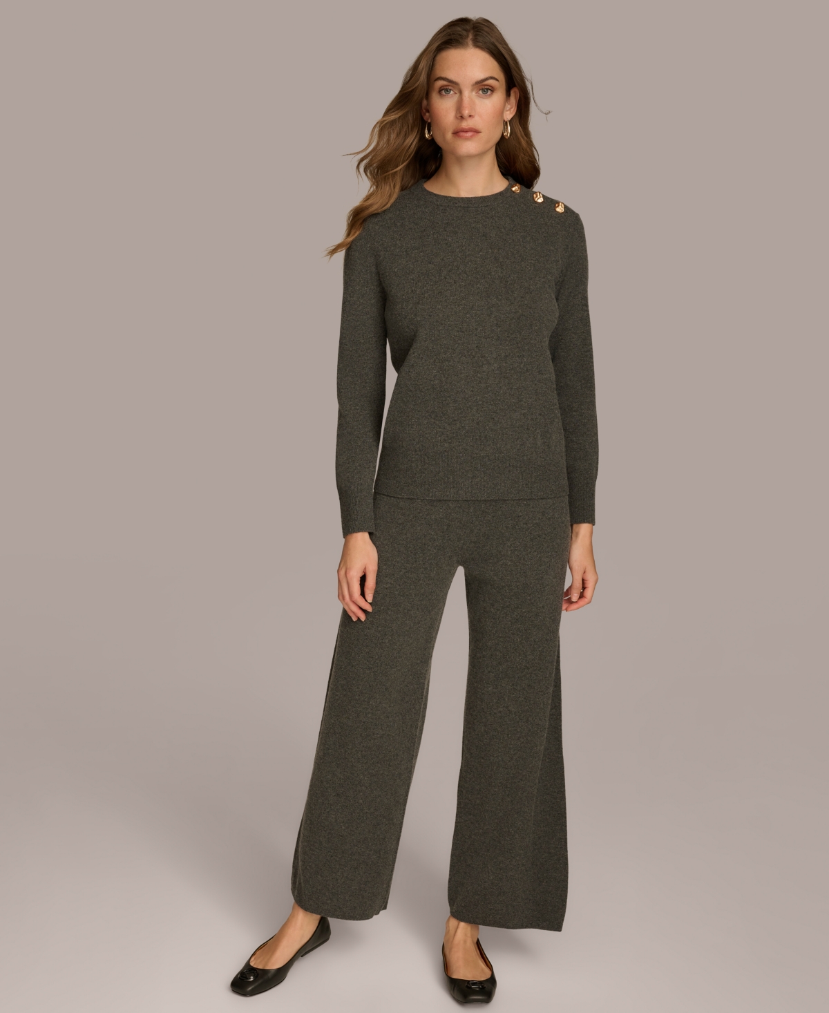 Donna Karan New York Women's Cashmere-Blend Sweater