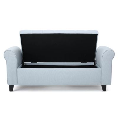 Modern Diamond Tufted Storage Ottoman with Versatile Style