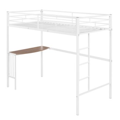 Streamdale Twin-Over-Full Bunk Bed with Desk and Ladder