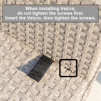 Streamdale 7-Piece Patio Set Water-Resistant Cushions, Modular Design