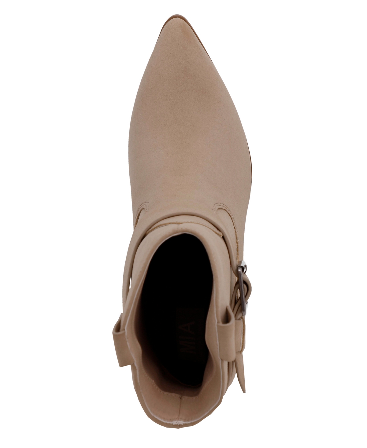 Mia Women's Clement Stacked Heel Western Prairie Booties