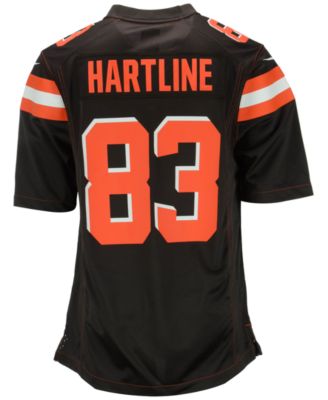 Nike - Men's Brian Hartline Cleveland Browns Game Jersey