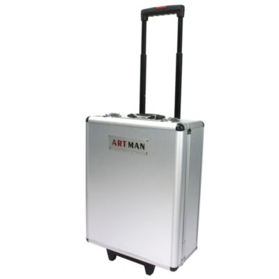  14.37 Hand Tool Box With 4 Layers Of Toolset And Wheels