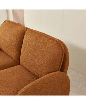 Lamb Fabric Sofa Modern Comfort & Style for You