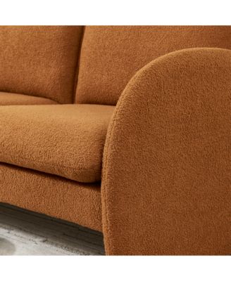 Lamb Fabric Sofa Modern Comfort & Style for You