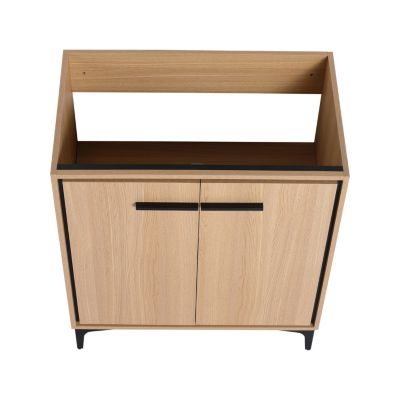 29.33in17.91in33.07in Luxurious Bathroom Cabinet Minimalist, Spacious, and Durable