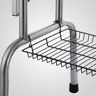 Sturdy Foldable Pet Grooming Table with Storage