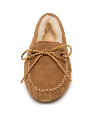 Men's Suede Sheepskin Softsole Slippers