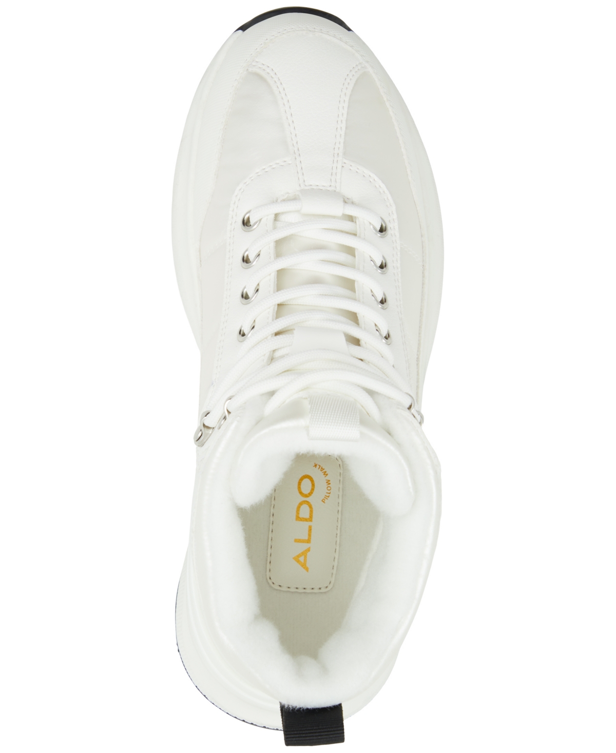 Shop Aldo Women's Priemeth Lace-up Waterproof Warm Lined Ankle Boots In White
