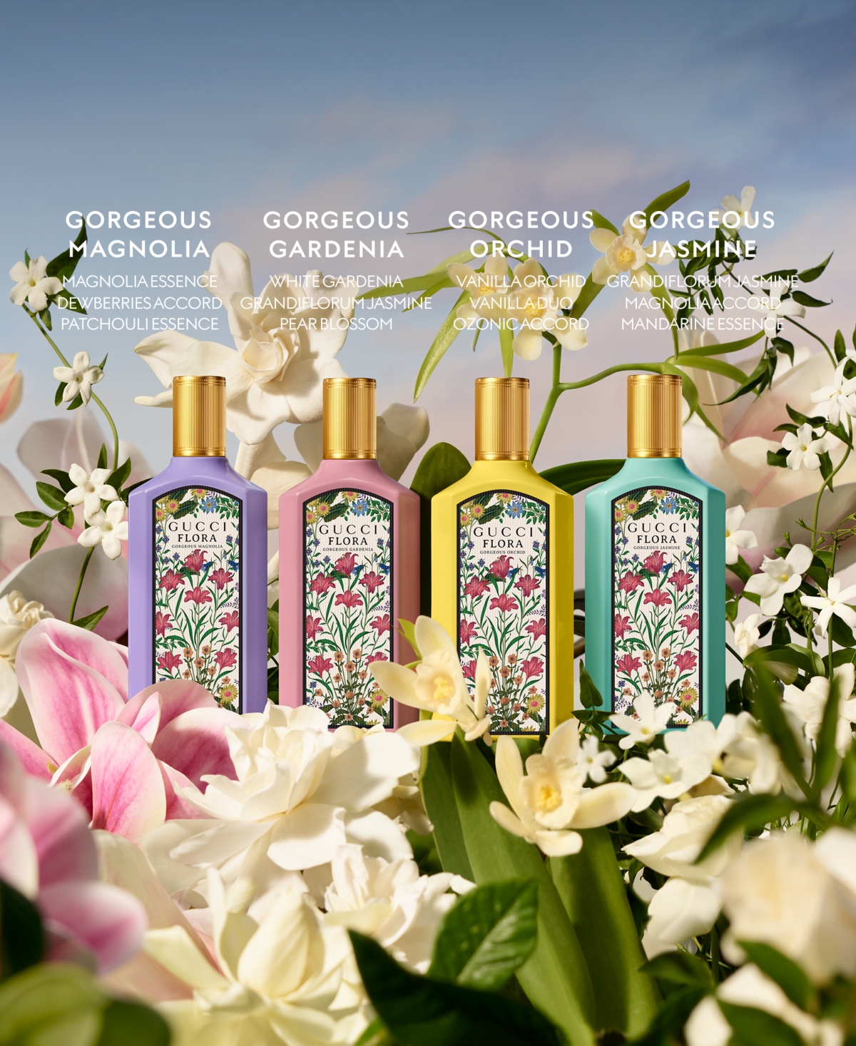 GUCCI FLORA GORGEOUS MAGNOLIA EAU DE PARFUM, 5 OZ. 