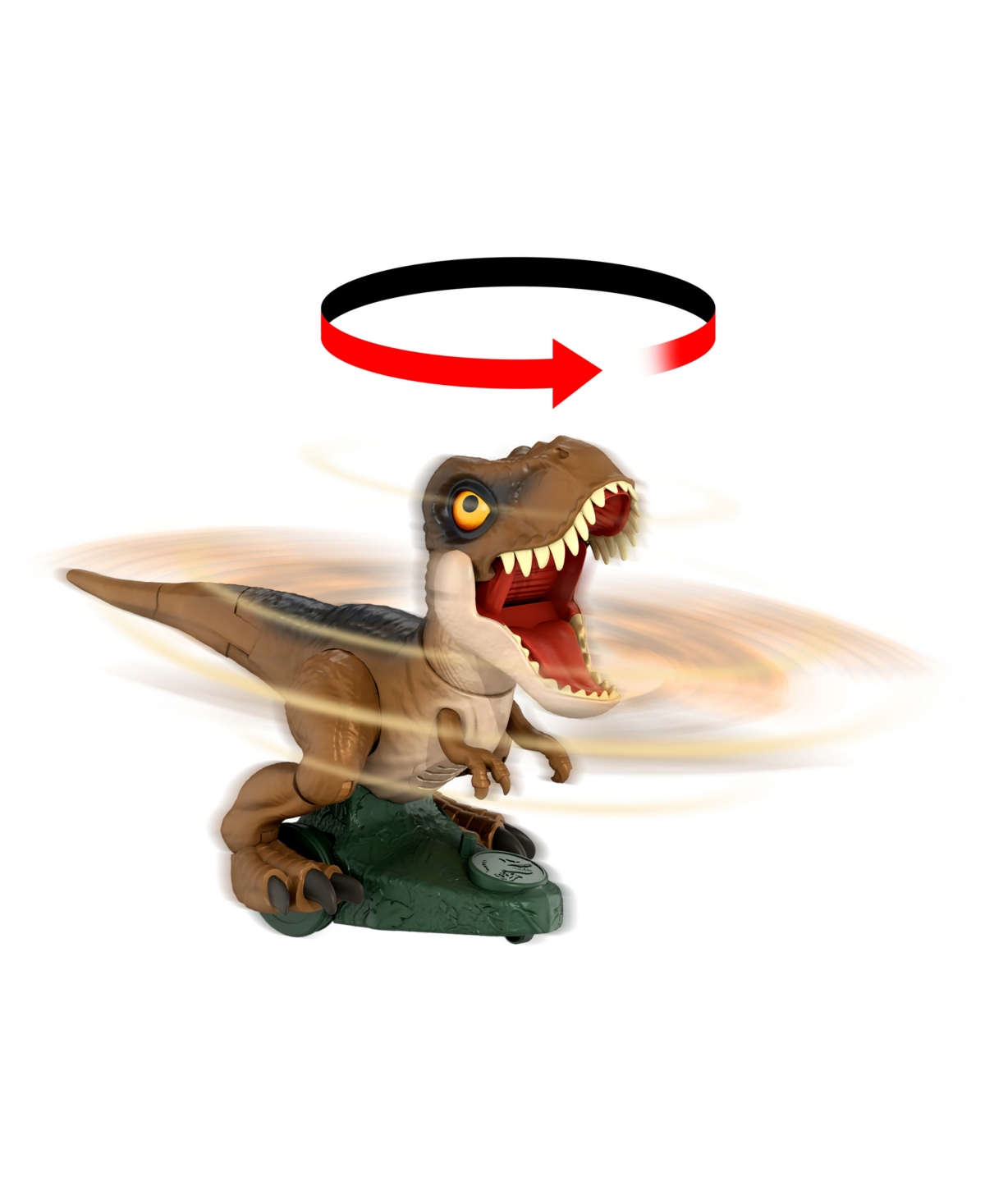 Jurassic World Roarin Frenzy T-rex Rc Toy In Multi-color