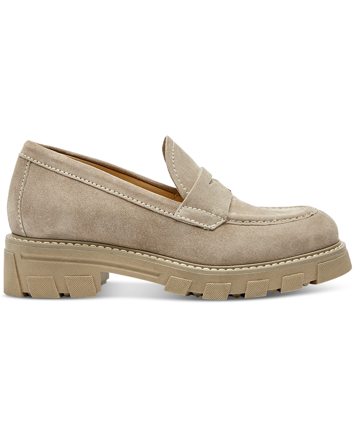 La Canadienne Women's Hill Lug-Sole Penny Loafers
