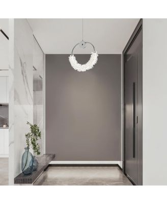 Modern Crystal Chandelier Bedside Lamp Cristal LED Hanging Bar Lighting Chandelier