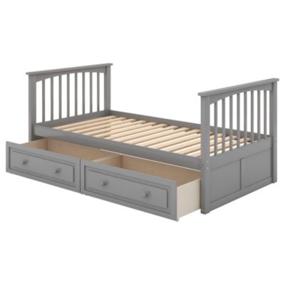 Streamdale Twin Over Twin Bunk Bed With Drawers, Convertible Beds