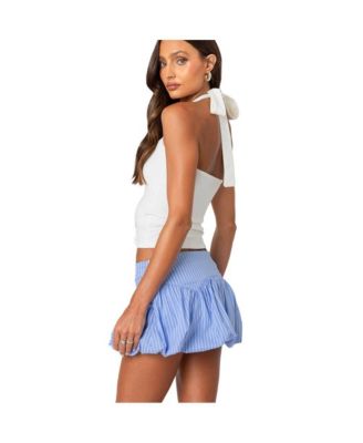 Women's Marisol Straight Neck Halter Top