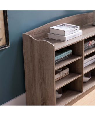 Streamdale Shoe Bench Dark Taupe