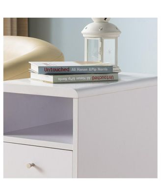 Streamdale Chairside Table White