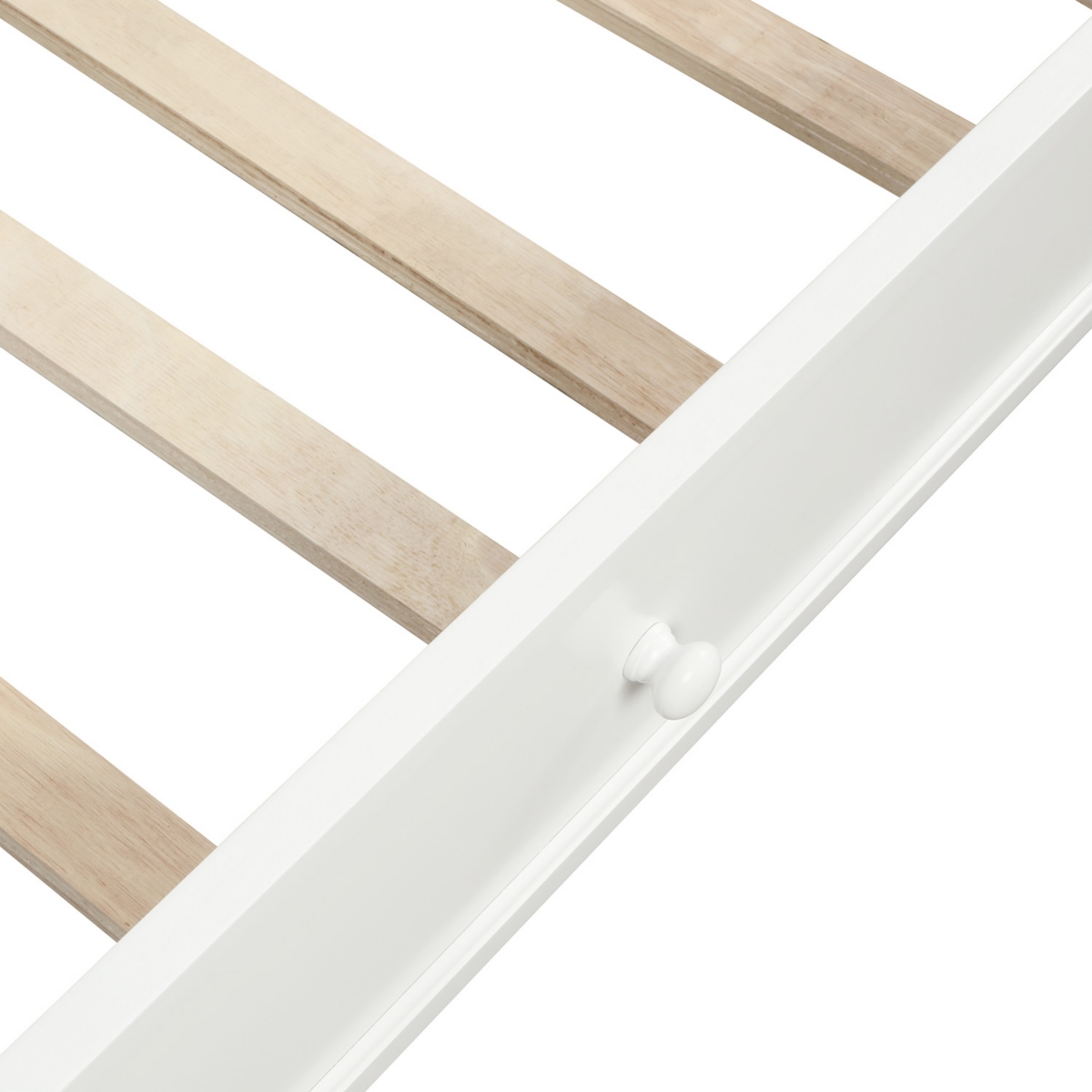 Streamdale Furniture Twin Size Wood Daybed With Twin Size Trundle