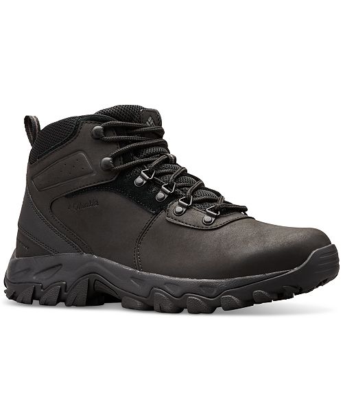 alfani Columbia Men's Newton Ridge Plus II Waterproof Hiking Boots Men's Shoes
