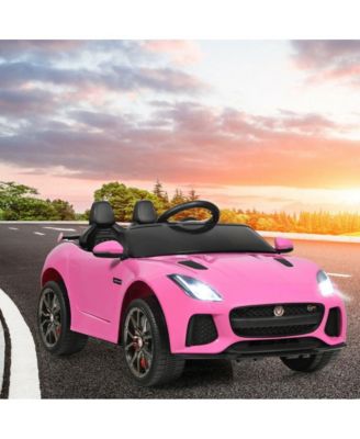 12V Jaguar F-Type SVR Licensed Kids Ride On Car