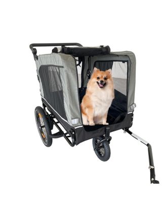 Heavy-Duty Foldable Pet Stroller Trailer