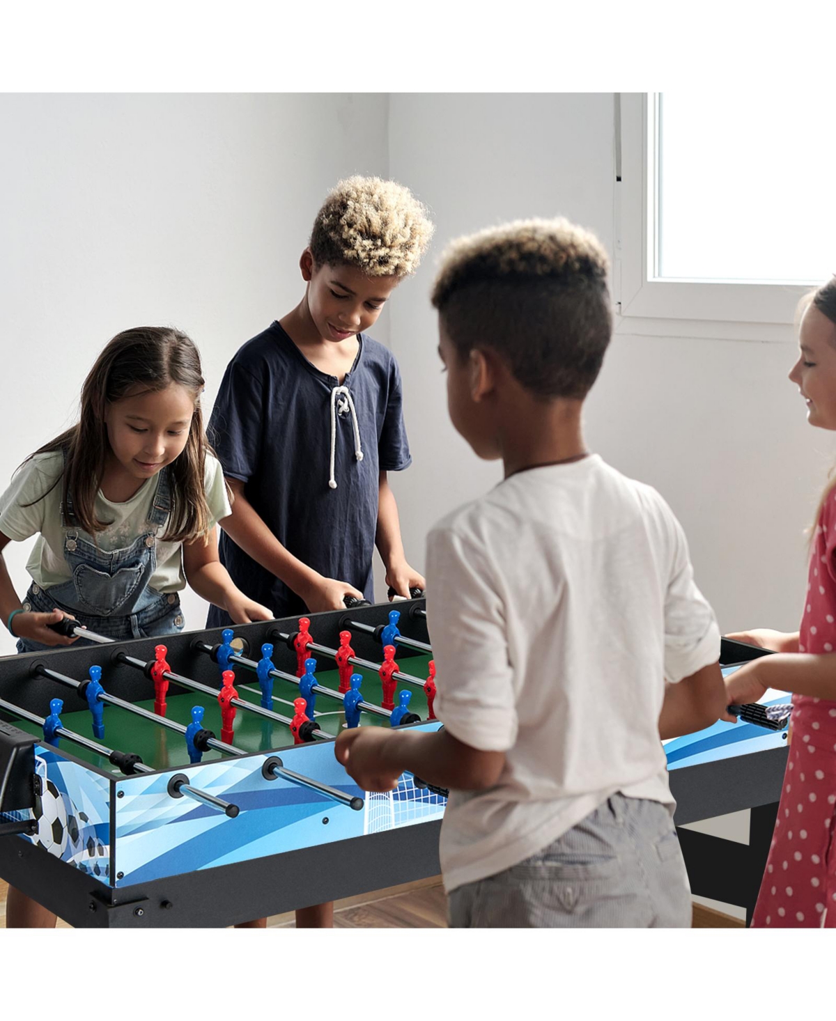 Sugift 14-in-1 Combo Game Table Set Multi Game Table with Foosball
