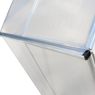 Premium Greenhouse Polycarbonate and Aluminum Frame, Sliding Door