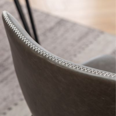 Aryven Industrial 7-Piece Dining Set