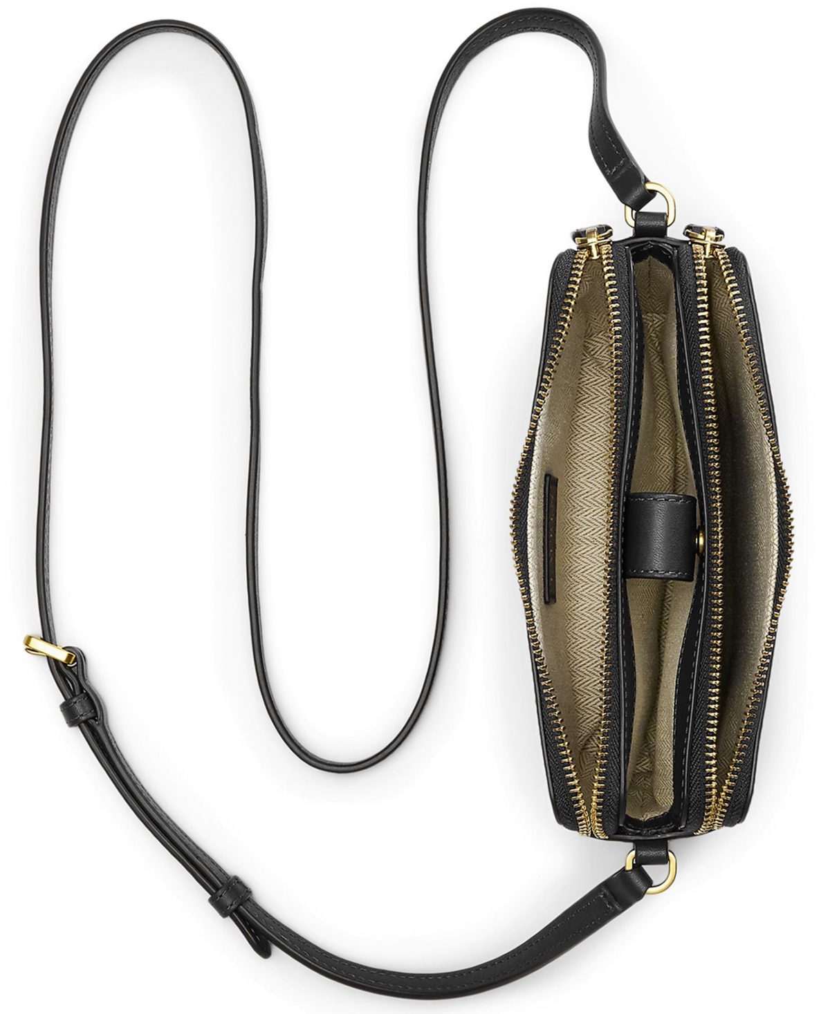 Lauren Ralph Lauren Witley Leather Crossbody Wallet