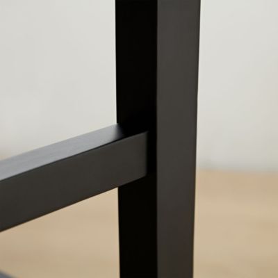 Sturdy Rubber Wood Bar Chair Set for Enhanced Comfort (2Pcs)