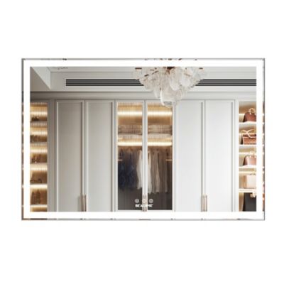 Oversized LED Bathroom Mirror with 3 Color Modes