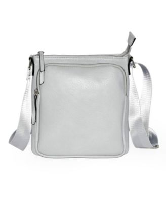 CROSSBODY BAG WITH FRONT ZIPPER POCKET